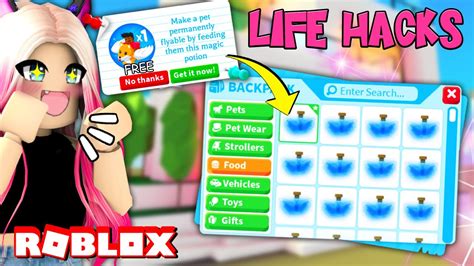 To celebrate 12 new pets coming to Adopt Me in the Fossil Egg, Jesse shares 12 facts you (probably) didn't know about Adopt Me on Roblox Play now. . Adopt me hacks